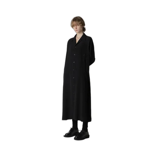 Ta/Pe Crepe De Chine Open Collar Dress