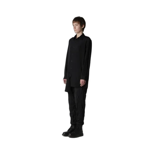 Ta/Pe Crepe De Chine Asymmetric Blouse