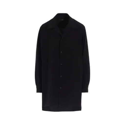 Ta/Pe Crepe De Chine Open Collart Shirt