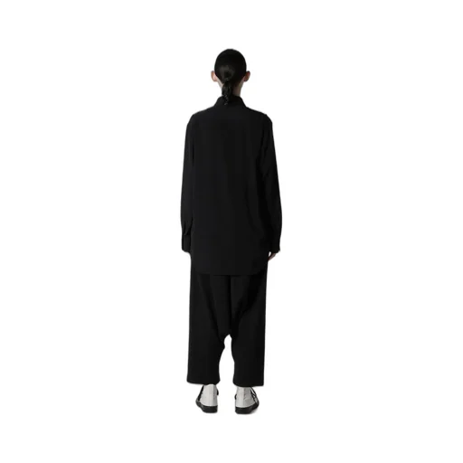 Ta/Pe Crepe De Chine Shoulder Loop Blouse