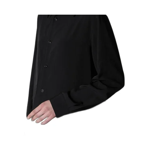Ta/Pe Crepe De Chine Asymmetric Blouse
