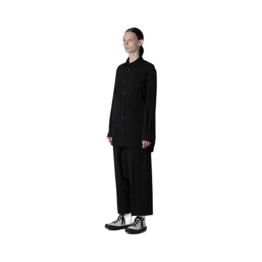 Ta/Pe Crepe De Chine Shoulder Loop Blouse