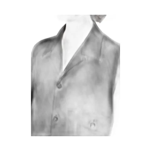 Ta/Pe Crepe De Chine Open Collar Dress