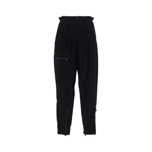 Ta/Pe Crepe De Chine Zip Pocket Pants