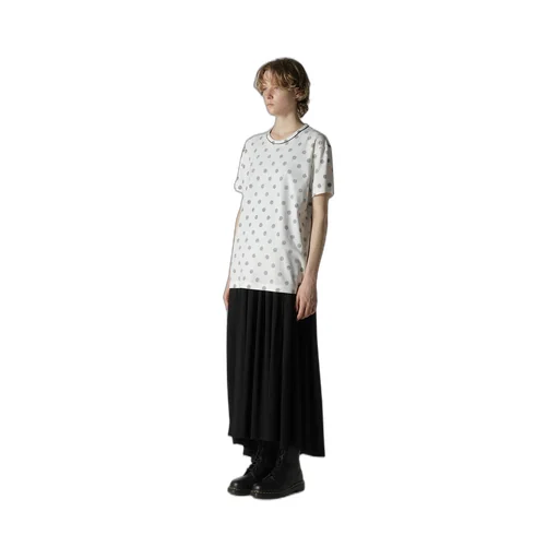 Polka Dot Y's Stitch Big T