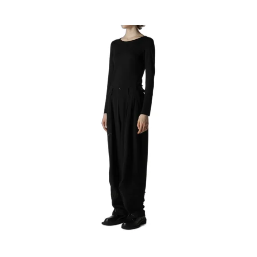 Ta/Pe Crepe De Chine Zip Pocket Pants