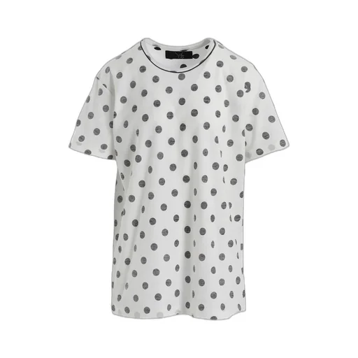 Polka Dot Y's Stitch Big T