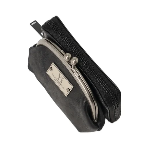 Leather Wallet W/ Metal Clasp