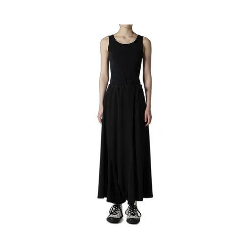 Ta/Pe Crepe De Chine Asymmetric Flare Pants