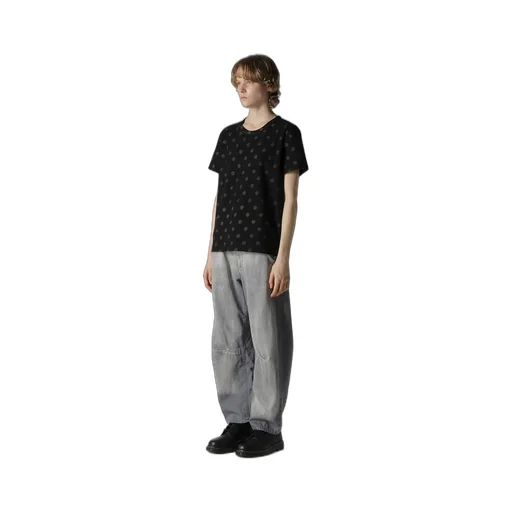Polka Dot Y's Stitch T