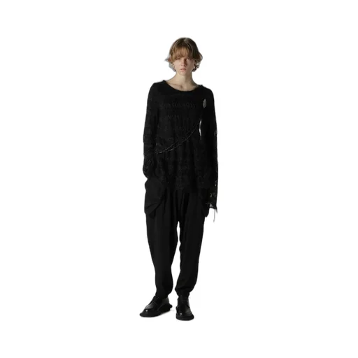 Ta/Pe Crepe De Chine Zip Pocket Pants