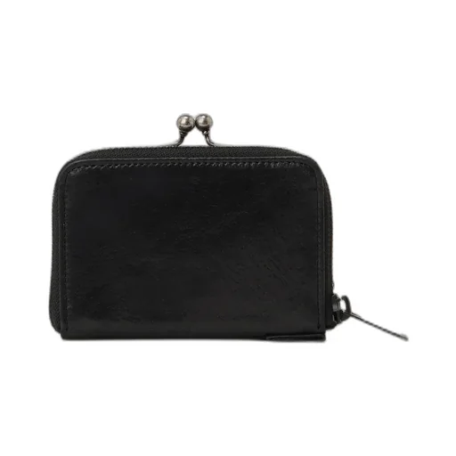 Leather Wallet W/ Metal Clasp