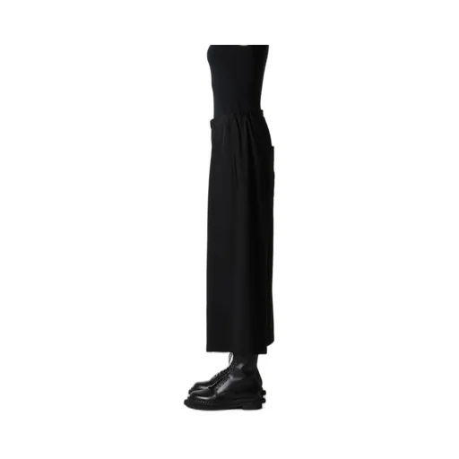 Ta/Pe Crepe De Chine Front Tuck Wide Pants