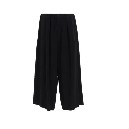 Ta/Pe Crepe De Chine Front Tuck Wide Pants