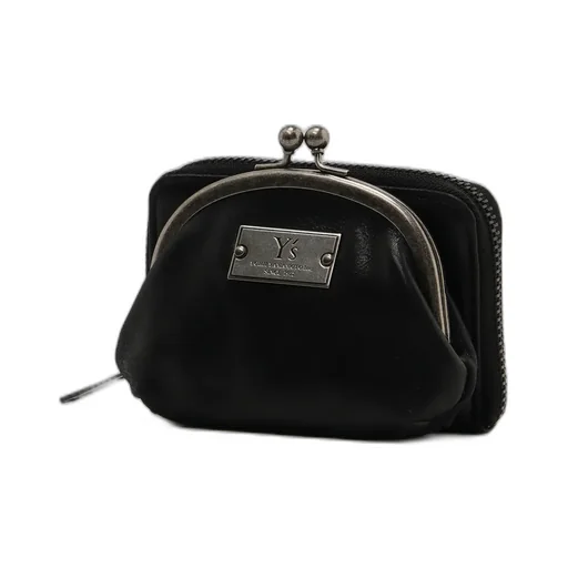 Leather Wallet W/ Metal Clasp
