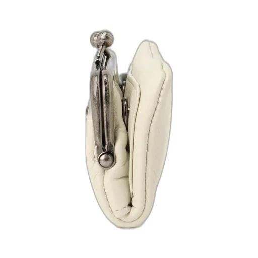 Semi-Glossy Leather Key Case W/ Metal Clasp