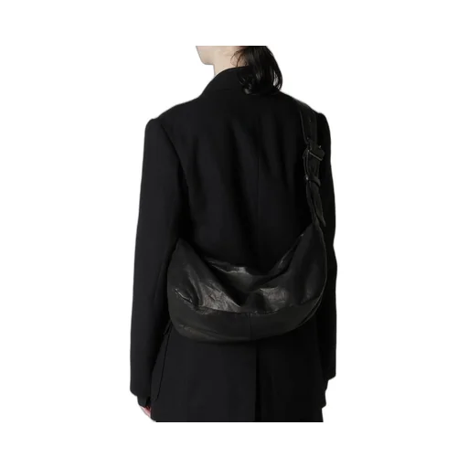 Soft Leather Box Shoulder Bag