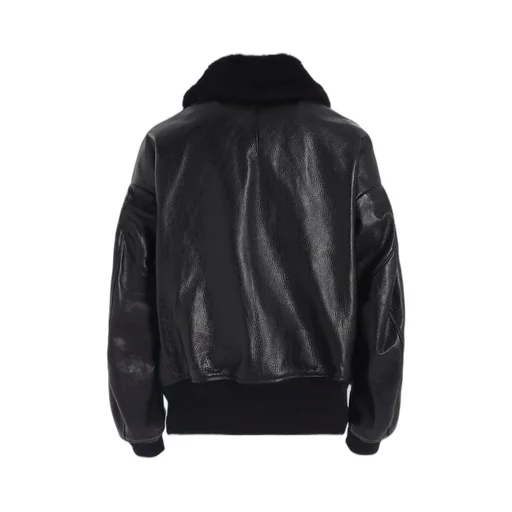 Cow Leater Blouson