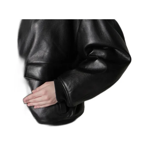Cow Leater Blouson