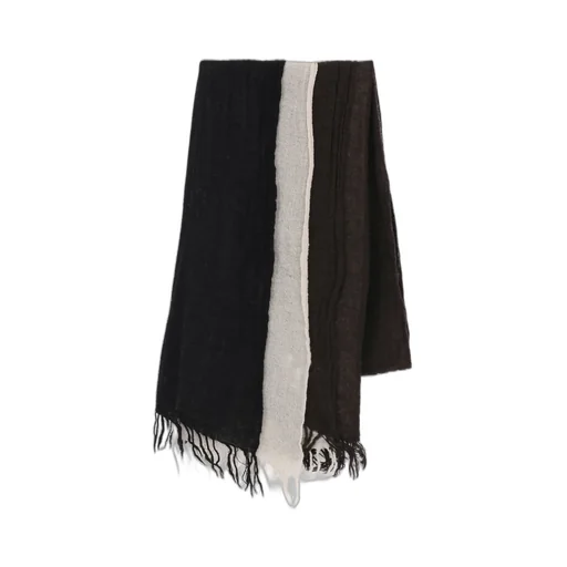 Three-Layered Wool Scarf