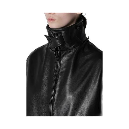 Cow Leater Blouson