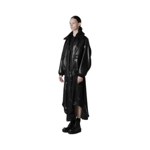 Cow Leater Blouson