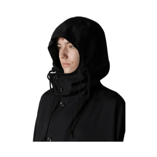Wool Gabardine Military Coat
