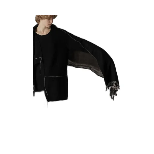 Three-Layered Wool Scarf