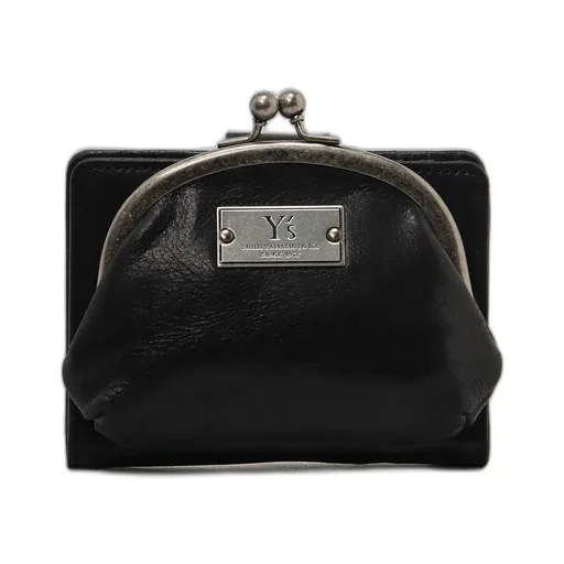 Leather Card Case W/ Metal Clasp