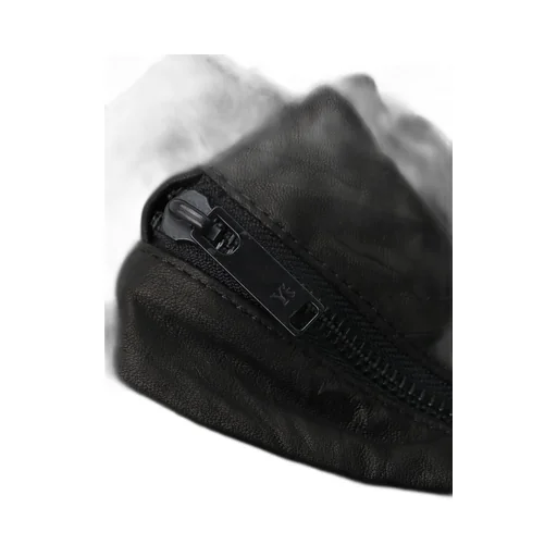 Soft Leather Gyoza-Style Bag
