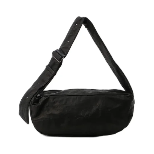 Soft Leather Box Shoulder Bag