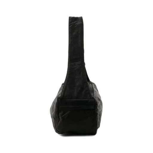 Soft Leather Box Shoulder Bag