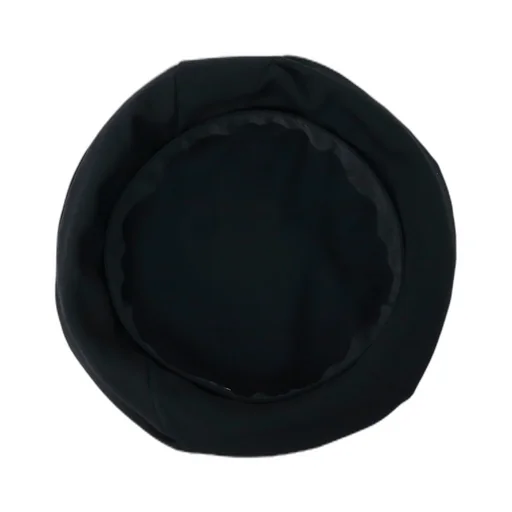 Wool Gabardine Dart Beret