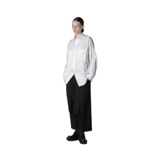 Wool Gabardine 2Tuck Sarouel Pants