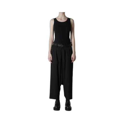 Wool Gabardine 2Tuck Sarouel Pants