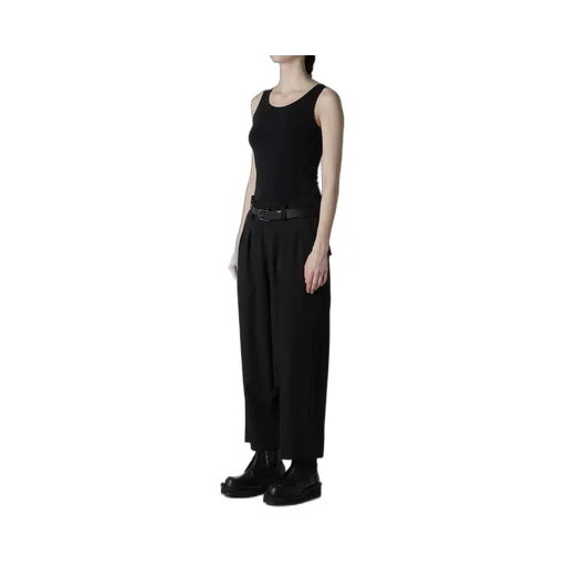 Wool Gabardine 2Tuck Sarouel Pants