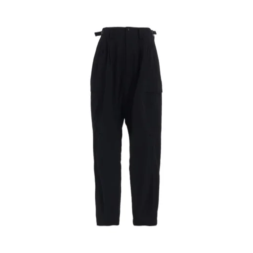 Wool Gabardine Cargo Pants