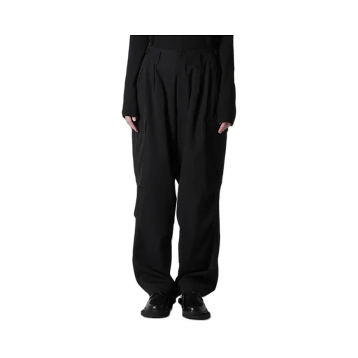 Wool Gabardine Cargo Pants