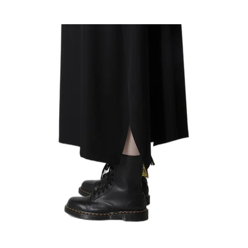 Wool Gabardine Overalls Dress