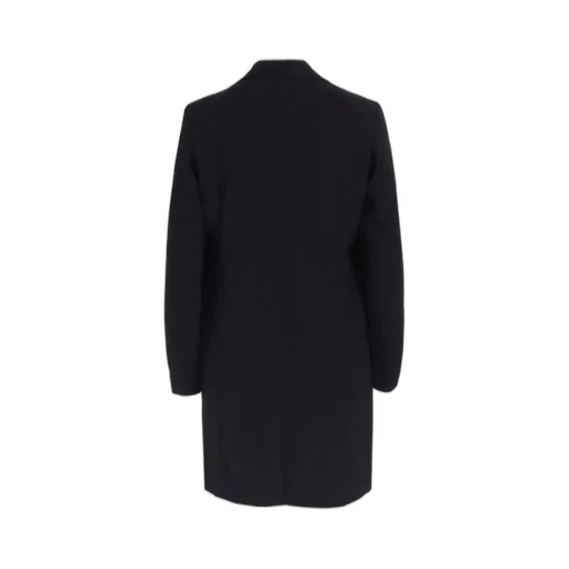 Wool Gabardine Peaked Lapel Jacket
