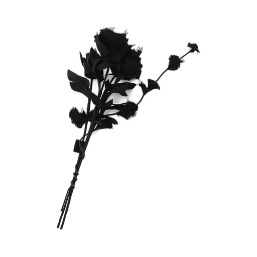 Fabric Flower - Wool Gabardine Bouquet