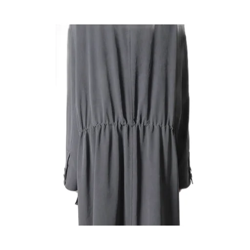 Crepe De Chine 4-Pocket Long Dress