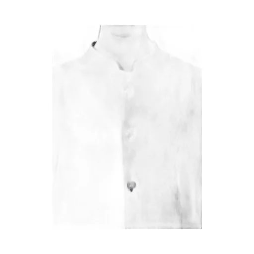 Crepe De Chine Stand Cape Blouse