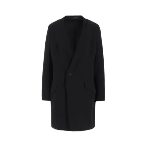Crepe De Chine Collarless Jacket
