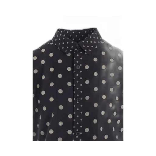 60/- Cotton Lawn Dot Print Half Sleeve Blouse