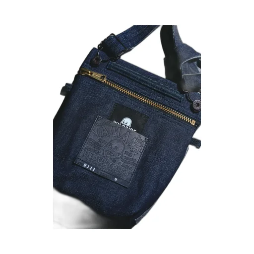 Wildside × Yamane Industries Lot.9111 Denim Zip Shoulder Bag