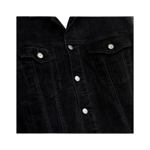 Washed Doves Sueded Denim Top