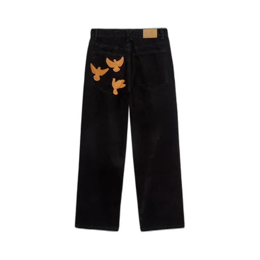 Washed Doves Sueded Denim