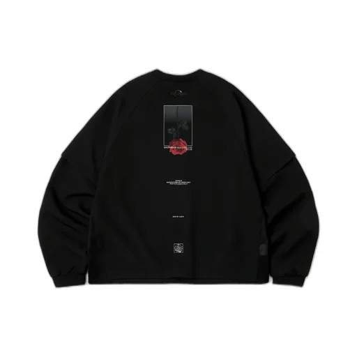 Wildside X Goopimade Logo Crewneck Rose