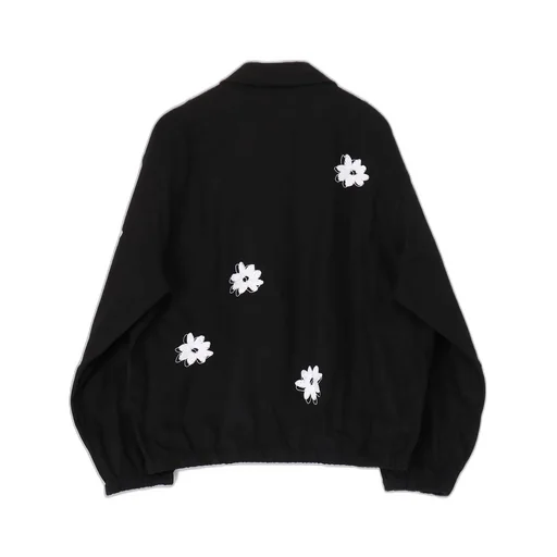 Wildside × Noma T.D. Floral Hand Embroidery Denim Blouson